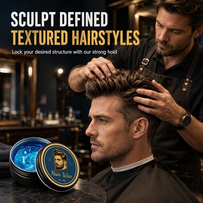 🔥Buy 2 Get 1 Free - Cologne Scented Men's Hair Pomade 130g Long Lasting Hold and Volumizing Styling Wax
