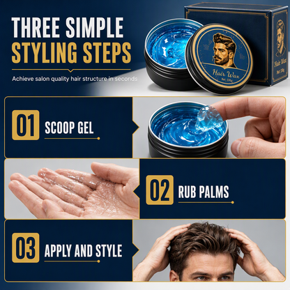 🔥Buy 2 Get 1 Free - Cologne Scented Men's Hair Pomade 130g Long Lasting Hold and Volumizing Styling Wax