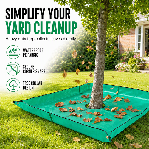 🥳2026 HOT SALE🥳💞50% OFF! Garden Leaf Collection Mat – Collect Leaves Mess-Free, No Raking Chaos! 🛡️✅