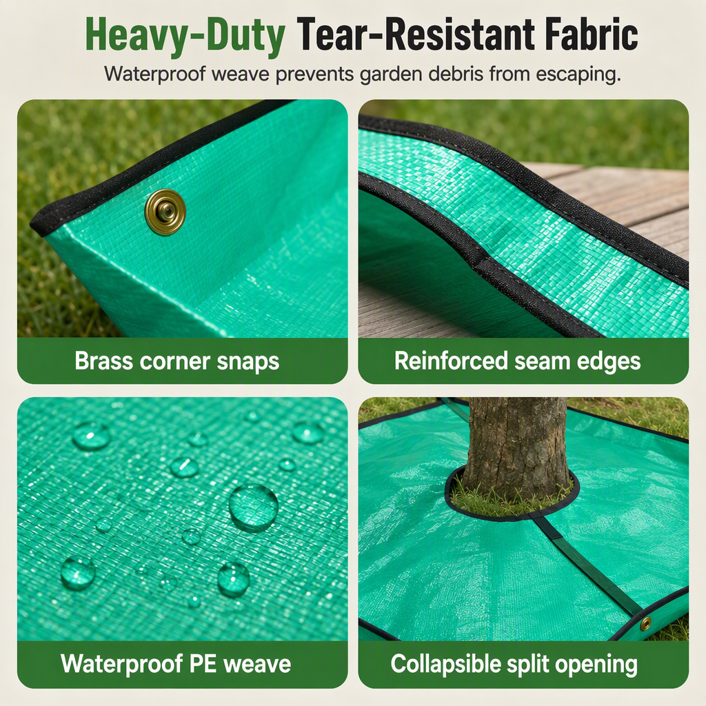 🥳2026 HOT SALE🥳💞50% OFF! Garden Leaf Collection Mat – Collect Leaves Mess-Free, No Raking Chaos! 🛡️✅