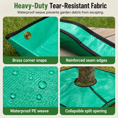 🥳2026 HOT SALE🥳💞50% OFF! Garden Leaf Collection Mat – Collect Leaves Mess-Free, No Raking Chaos! 🛡️✅