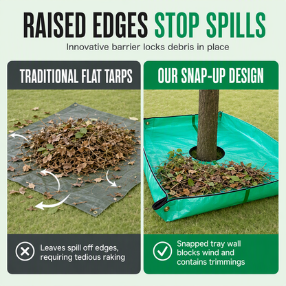 🥳2026 HOT SALE🥳💞50% OFF! Garden Leaf Collection Mat – Collect Leaves Mess-Free, No Raking Chaos! 🛡️✅