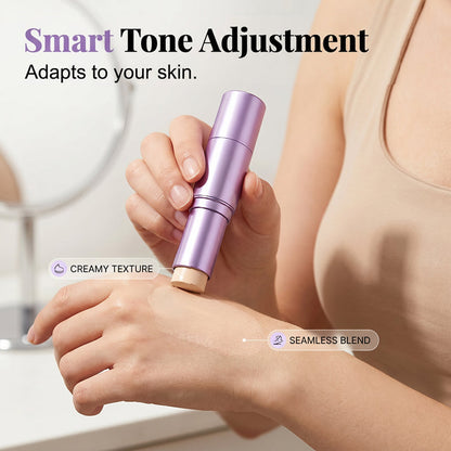 💄 LIMITED-TIME 50% OFF! ✨ 2-in-1 Color Changing Foundation Stick