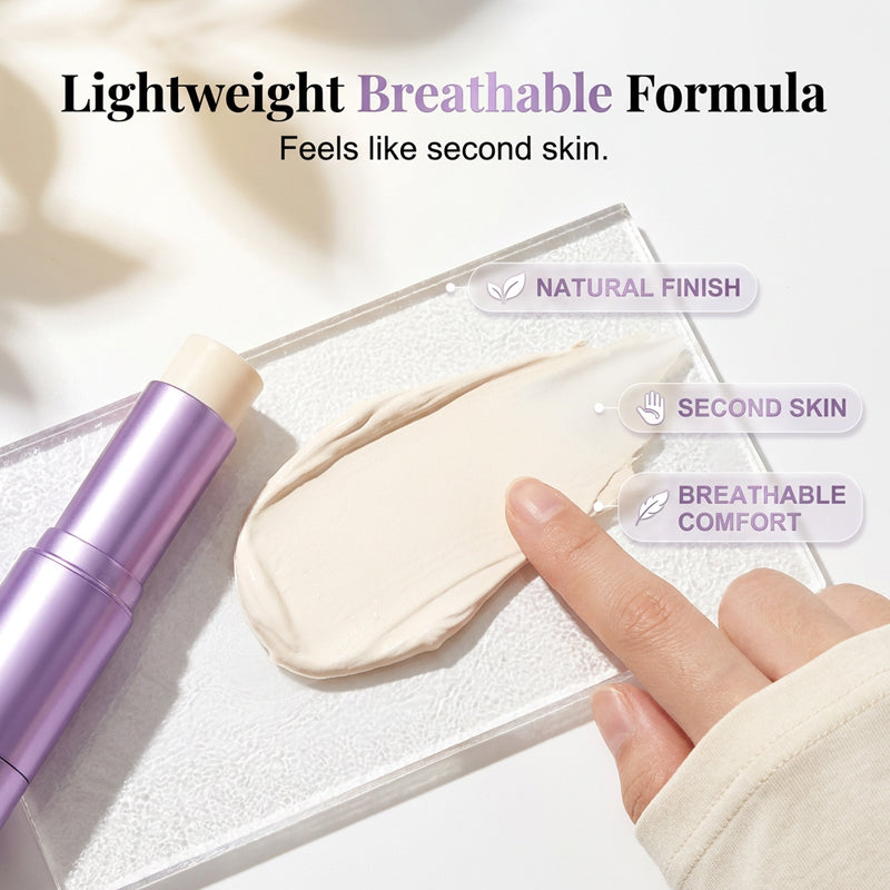 💄 LIMITED-TIME 50% OFF! ✨ 2-in-1 Color Changing Foundation Stick