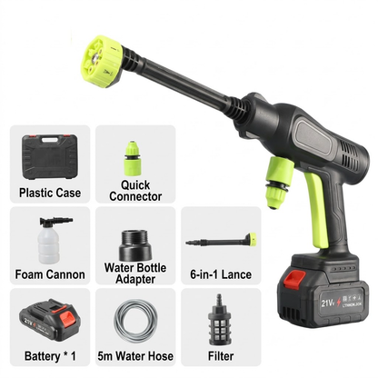 🚗 50% OFF NOW! 💦 Portable High-Pressure Car Washer – 1500W Motor, Multi-Purpose Use & Compact Storage Design for Outdoor Cleaning 🔧