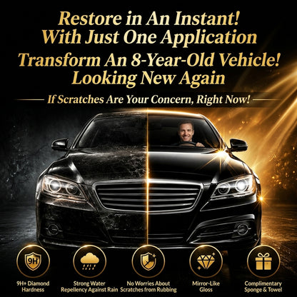 🚗 Automotive Ceramic Coating | Hydrophobic Self-Cleaning, Restore Car Paint Gloss