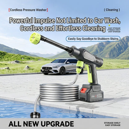 🚗 50% OFF NOW! 💦 Portable High-Pressure Car Washer – 1500W Motor, Multi-Purpose Use & Compact Storage Design for Outdoor Cleaning 🔧