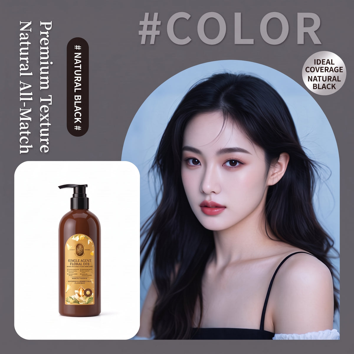 🌿 Buy 1 Get 1 Free! 💇‍♀️ Nourishing Botanical Hair Dye: Natural color, gentle care for your hair ✨