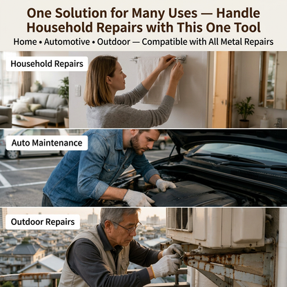🔥【Buy one, get one free】 Casting Epoxy | High Strength Cold Weld, Fix Radiator & Water Tank Without Welding!