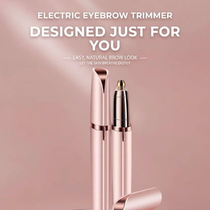 ✂️ Rechargeable Electric Eyebrow Trimmer ✨ Automatic Eyebrow Shaper for Men & Women, Precise Grooming