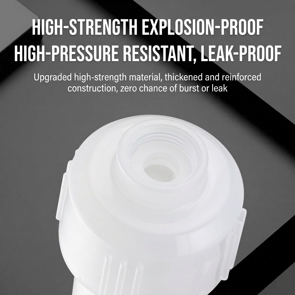 💧 Compact Household Pre-filter Set ✅ For Showerheads, Washing Machines & Toilets, Replaceable PP Cotton Filter, Traps Rust & Sediment, Protects Home Appliances