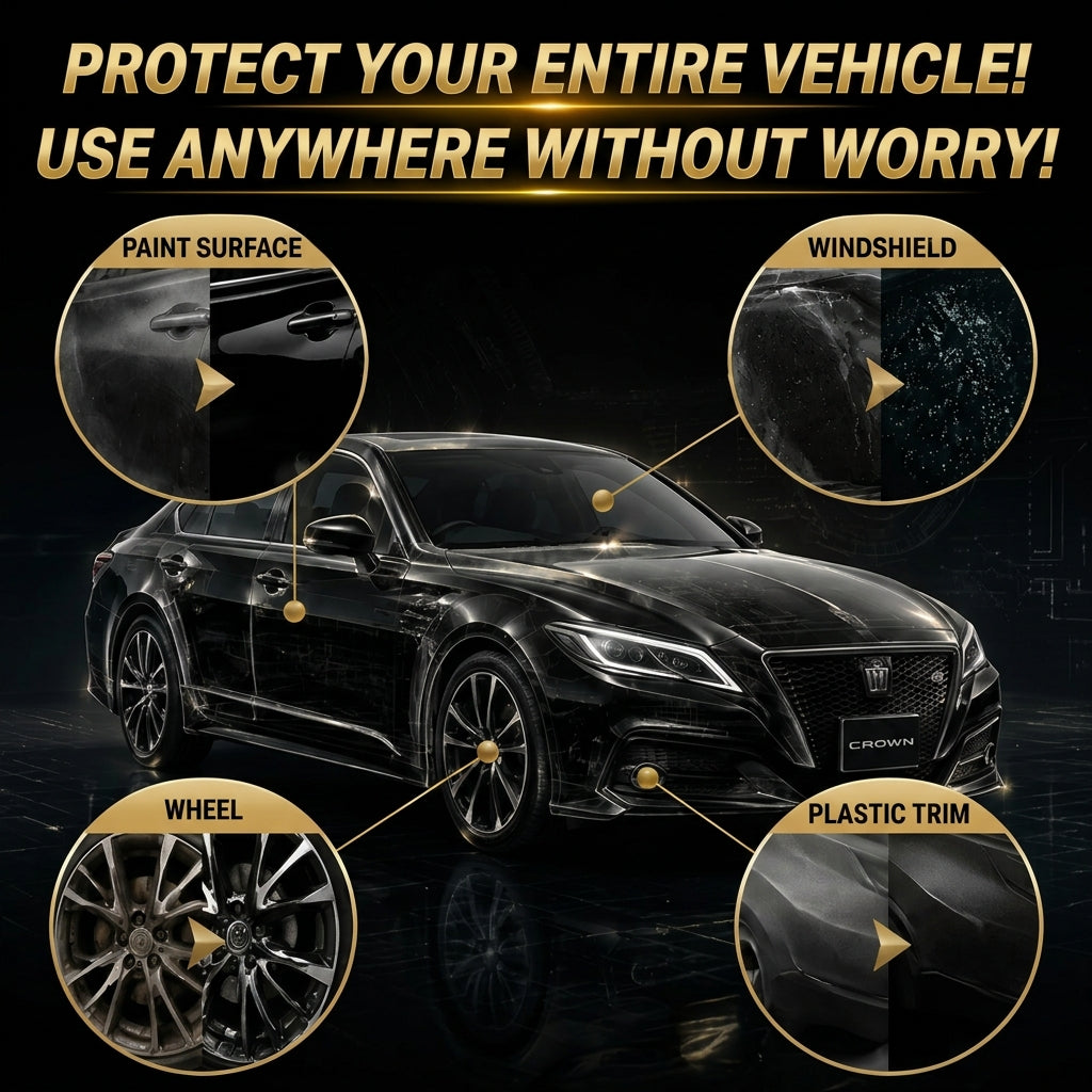 🚗 Automotive Ceramic Coating | Hydrophobic Self-Cleaning, Restore Car Paint Gloss