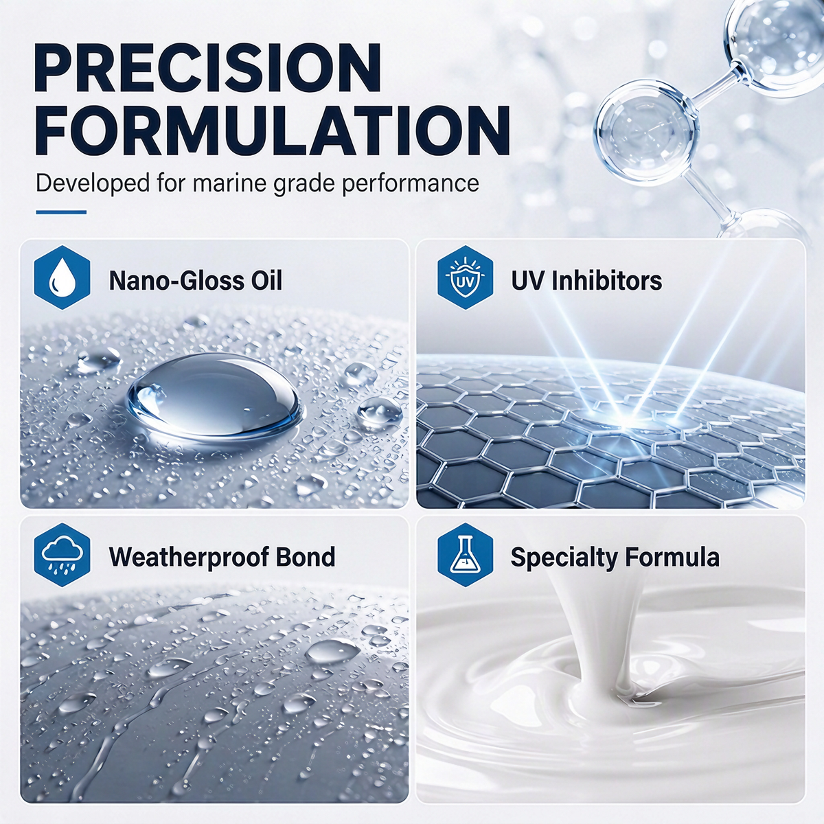 🚐 Fiberglass Gloss Restorer for Motorhomes, Boats & Trailers – with UV and Weather Protection