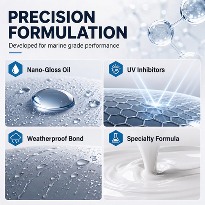 🚐 Fiberglass Gloss Restorer for Motorhomes, Boats & Trailers – with UV and Weather Protection
