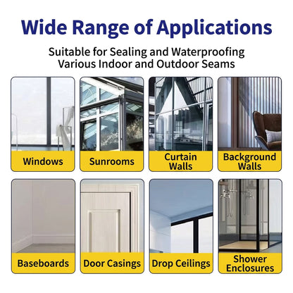 🔥Limited-time 50% Off⏰1.26lbs Premium Neutral Silicone Sealant, Waterproof & Mold Resistant