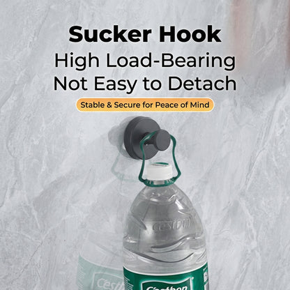 ✅ Strong suction, no drilling, clean Nordic look for bathroom, hallway and bedroom!