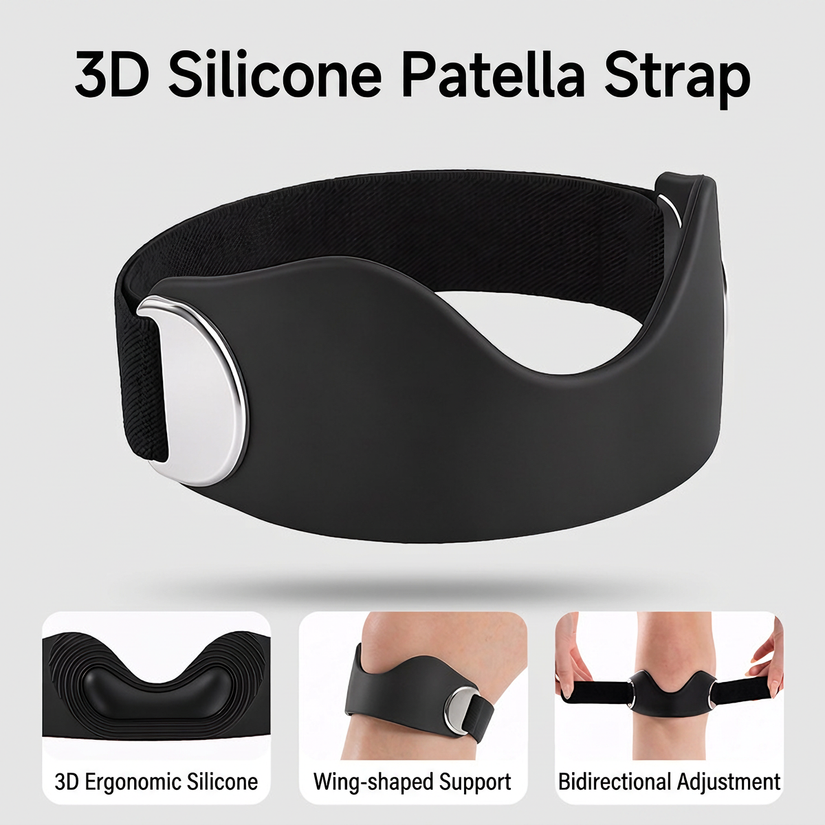 ⏰Final 3 hours Buy 1 Get 1 Free - Breathable Shock-Absorbing Patella Brace 🦵🛡