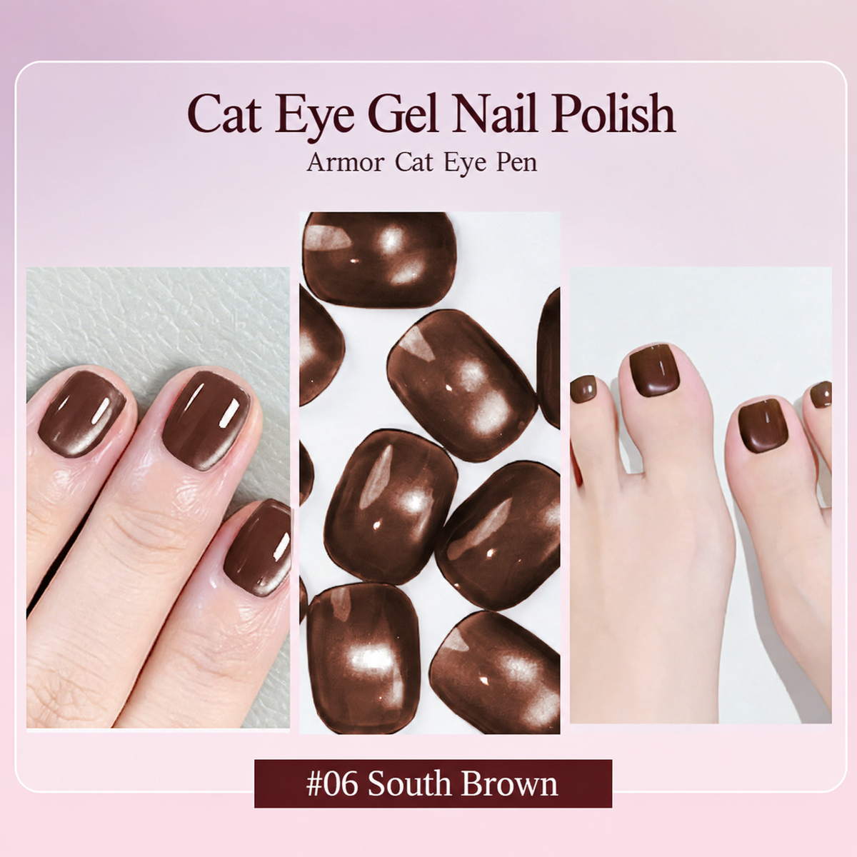 Buy 1 Get 1 Free ✨ 2-in-1 Cat-Eye Nail Art Pen with Built-in Magnet 💅