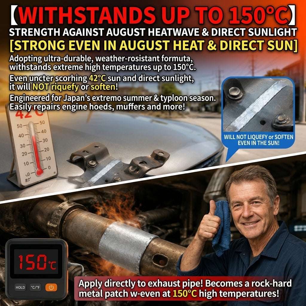 🔥【Buy one, get one free】 Casting Epoxy | High Strength Cold Weld, Fix Radiator & Water Tank Without Welding!