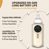 🔥Upgraded Version [8000mAh Capacity for Long-Lasting Battery Life]