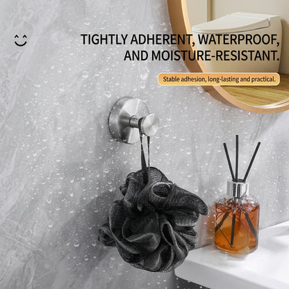 ✅ Strong suction, no drilling, clean Nordic look for bathroom, hallway and bedroom!