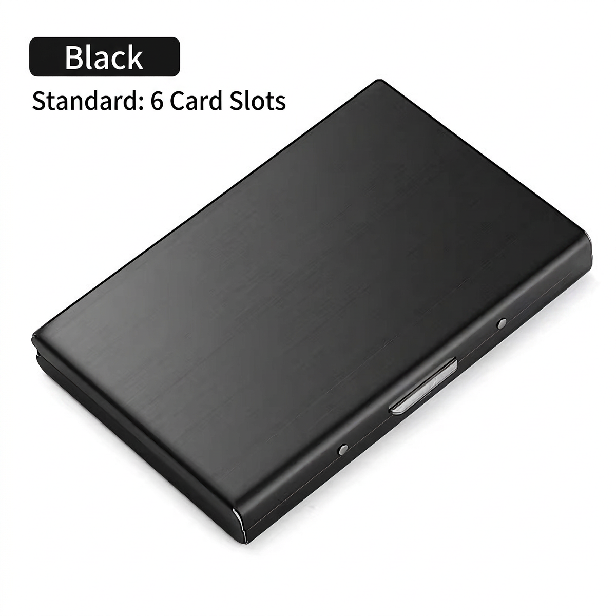 RFID Blocking Metal Card Holder, Ultra Slim Stainless Steel Business Credit Card Case 💳