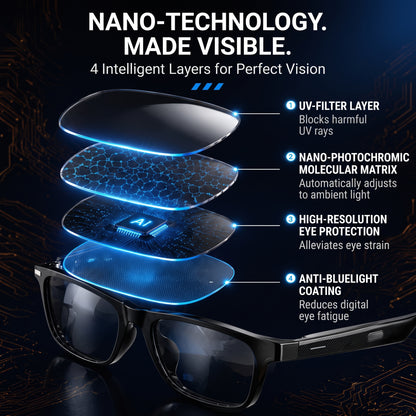 🔥AI Smart Glasses-Supporting Real-Time AI Language Translation.