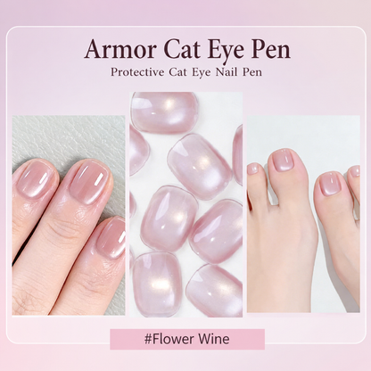 Buy 1 Get 1 Free ✨ 2-in-1 Cat-Eye Nail Art Pen with Built-in Magnet 💅